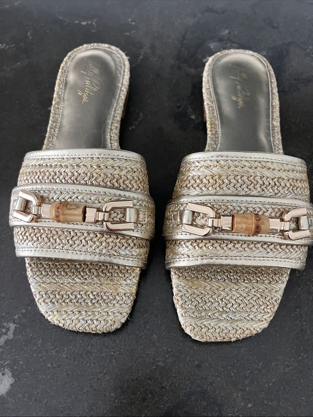 Lily Pulitzer Slide Style Sandals